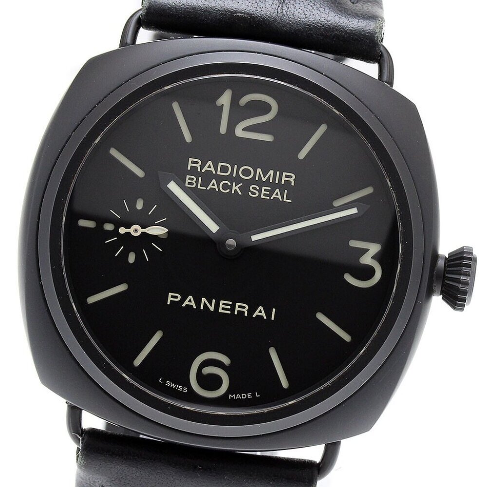 PANERAI Radiomir Black Seal PAM00292 black Dial Hand Winding Men's Watch_832368